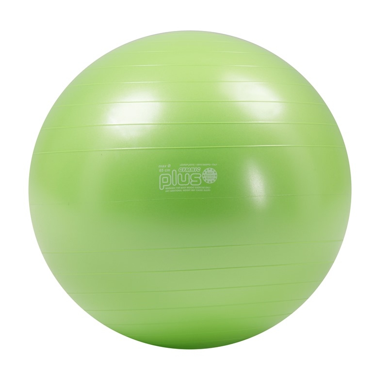 Fitlopta Gymnic Plus 65 cm zelená (Ledraplastic Italy) GYMSPORT.sk
