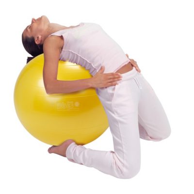 Fitlopta Gymnic Plus 65 cm - žltá (Ledraplastic Italy)