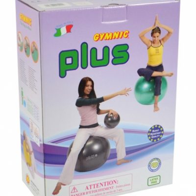Fitlopta Gymnic Plus 65 cm - antracitová (Ledraplastic Italy) - Image 3