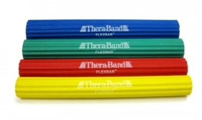 TheraBand Flexbar - stupeň 2 - žltý - originál (USA) - Image 2