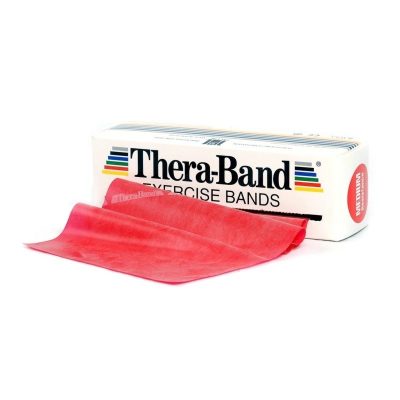 Theraband 5,5 m - červený - cvičebný pás