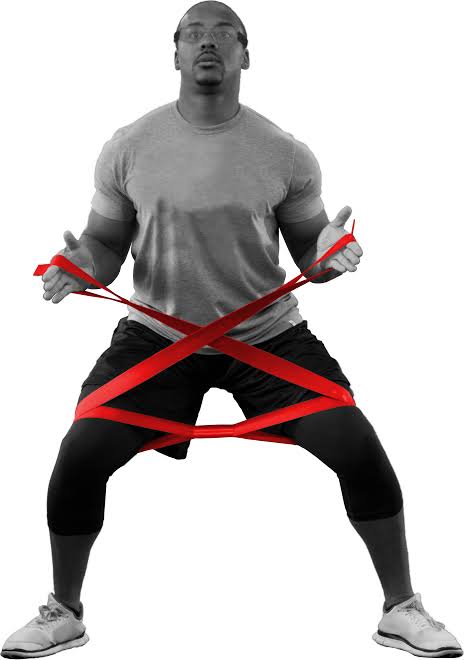 theraband-clx-červený cviky - GYMSPORT.sk TheraBand CLX červený odporová guma