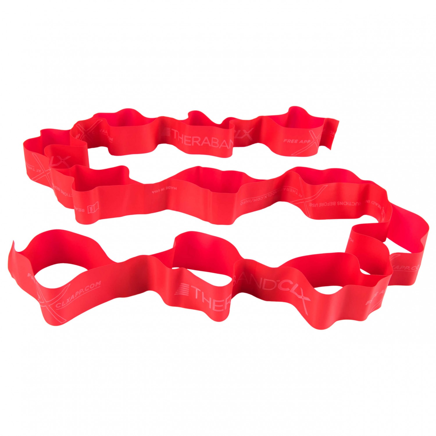 theraband-clx-červený - GYMSPORT.sk TheraBand CLX červený odporová guma