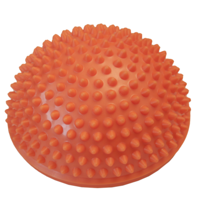 Masážna pologuľa - 16 cm oranžová
