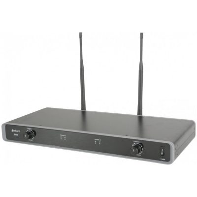 Náhlavný duálny bezdrôtový mikrofónny UHF systém Chord NU2-N - Image 7