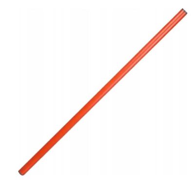 Tréningová plastová tyčka PE 100 cm × Ø 2,5 cm červená