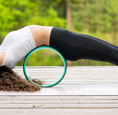 Kruh na jogu - fialový_čierny