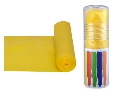 Aerobic Band žltý slabý