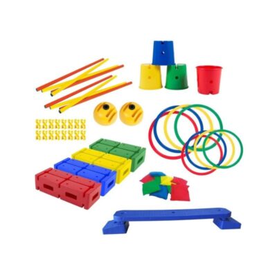 Viacúčelová motorická sada pre deti – kompletný set prvkov