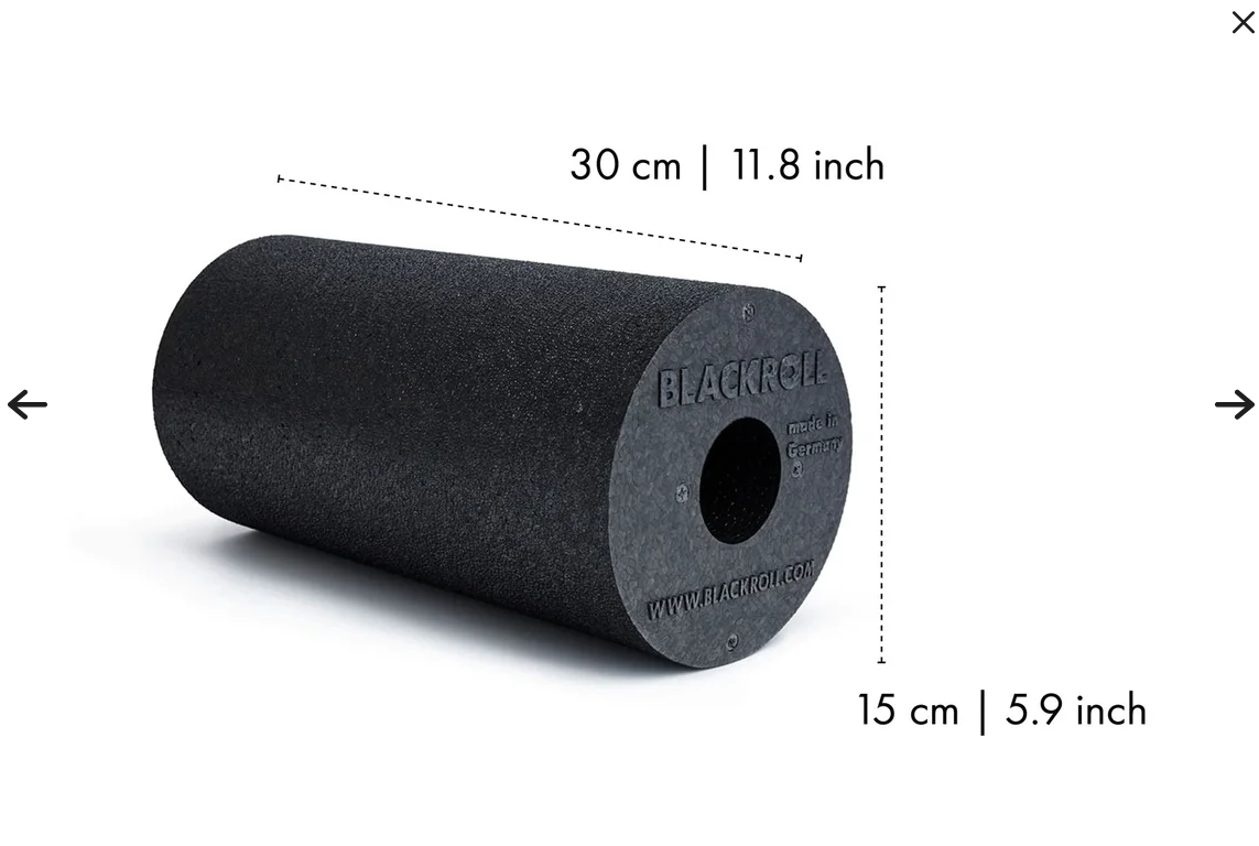 BLACKROLL Standard čierny masážny valec 5 - GYMSPORT.sk